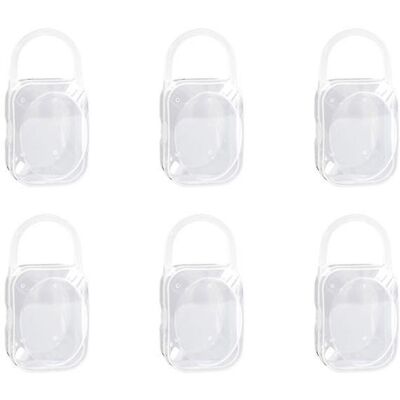 YUDO Boîte À Tétines Portables Pour 6 Pièces - Publicité YUDO Boîte À Tétines Portables Pour 6 Pièces - Publicité