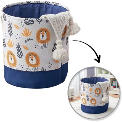 OEM Panier De Rangement Pour Jouets, Sac À Linge, Organisateur Lion 40x35cm Or115 - Publicité OEM Panier De Rangement Pour Jouets, Sac À Linge, Organisateur Lion 40x35cm Or115 - Publicité