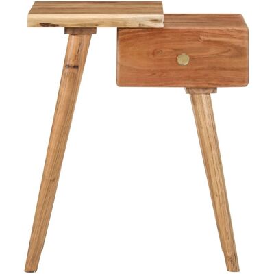 Maison Exclusive - Table De Chevet Bois D'Acacia Massif 45 X 32 X 55 Cm - Publicité Maison Exclusive - Table De Chevet Bois D'Acacia Massif 45 X 32 X 55 Cm - Publicité
