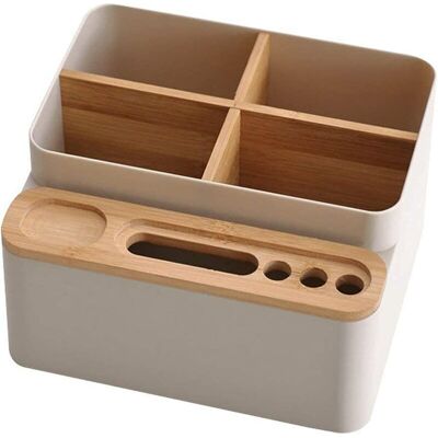 OEM Organisateur De Bureau En Bois, Porte-stylo, Support De Télécommande De Bureau, Organisateur De Maquillage, Rangement Cosmétique, Porte-stylo, Boîte De Rangement De Table - Publicité OEM Organisateur De Bureau En Bois, Porte-stylo, Support De Télécommande De Bureau, Organisateur De Maquillage, Rangement Cosmétique, Porte-stylo, Boîte De Rangement De Table - Publicité