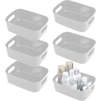 Cellfast 6pcs Boîte Rangement Plastique Panier Rangement Boite Rangement Cuisine Panier Et Boîte De Rangement Salle De Bain Caisse Rangement - Publicité Cellfast 6pcs Boîte Rangement Plastique Panier Rangement Boite Rangement Cuisine Panier Et Boîte De Rangement Salle De Bain Caisse Rangement - Publicité