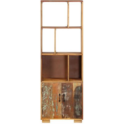 Maison Exclusive - Bibliothèque 60x35x180 Cm Bois De Récupération Solide - Publicité Maison Exclusive - Bibliothèque 60x35x180 Cm Bois De Récupération Solide - Publicité