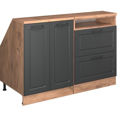 Ensembles De Meuble De Rangement Sous Pente Rion, Anthracite Campagne, 120cm Lot De 2 Caissons 60 Cm De Profondeur, Vicco - Publicité Ensembles De Meuble De Rangement Sous Pente Rion, Anthracite Campagne, 120cm Lot De 2 Caissons 60 Cm De Profondeur, Vicco - Publicité