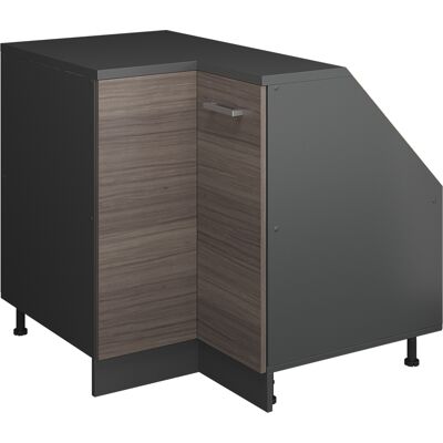 Meuble De Rangement Sous Pente Armoire D'Angle Rion, Gris Noble, 75.6x81.6cm 1 Porte, 60 Cm De Profondeur, Vicco - Publicité Meuble De Rangement Sous Pente Armoire D'Angle Rion, Gris Noble, 75.6x81.6cm 1 Porte, 60 Cm De Profondeur, Vicco - Publicité