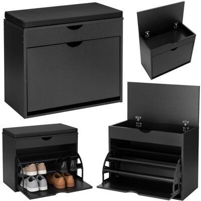 OEM Meuble À Chaussures D'Entrée Hedor Black - Publicité OEM Meuble À Chaussures D'Entrée Hedor Black - Publicité