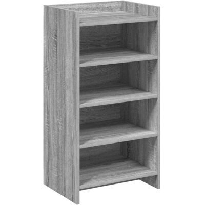 Cabinet À Chaussures Avec Stockage Sonoma Gris 48 X 36 X 92 Cm Vidaxl - Publicité Cabinet À Chaussures Avec Stockage Sonoma Gris 48 X 36 X 92 Cm Vidaxl - Publicité