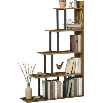 OEM Bibliothèque En Aggloméré De Style Vintage/industriel 102 X 30 X 160 Cm Pour Rangement De Livres, Documents Et Objets Décoratifs Idéal Pour Salon, Chambre À Coucher Ou Bureau - Publicité OEM Bibliothèque En Aggloméré De Style Vintage/industriel 102 X 30 X 160 Cm Pour Rangement De Livres, Documents Et Objets Décoratifs Idéal Pour Salon, Chambre À Coucher Ou Bureau - Publicité
