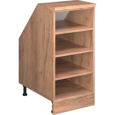 Meuble Sous Pente Rion, Chêne De Force Doré, 40x81.8cm 4 Compartiments, 60 Cm De Profondeur, Vicco - Publicité Meuble Sous Pente Rion, Chêne De Force Doré, 40x81.8cm 4 Compartiments, 60 Cm De Profondeur, Vicco - Publicité