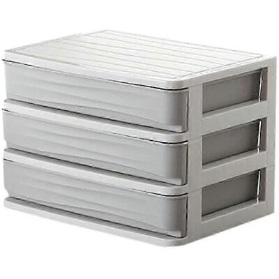 YUDO Organisateur De Maquillage En Plastique, Tiroirs De Rangement Pour Cosmétiques, Présentoir À Bijoux, Boîte De Rangement À Poser Sur Le Comptoir De La Salle De Bain, 5 Tailles Disponibles-3tier Gray - Publicité YUDO Organisateur De Maquillage En Plastique, Tiroirs De Rangement Pour Cosmétiques, Présentoir À Bijoux, Boîte De Rangement À Poser Sur Le Comptoir De La Salle De Bain, 5 Tailles Disponibles-3tier Gray - Publicité