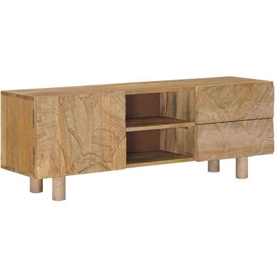 Meuble Tv Avec Tiroir Avec Étagère Avec Porte 110 X 30 X 40 Cm Vidaxl - Publicité Meuble Tv Avec Tiroir Avec Étagère Avec Porte 110 X 30 X 40 Cm Vidaxl - Publicité