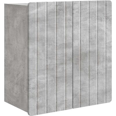 Armoire Murale Gris Béton 59 X 31 X 64 Cm Bois D'Ingénierie Vidaxl - Publicité Armoire Murale Gris Béton 59 X 31 X 64 Cm Bois D'Ingénierie Vidaxl - Publicité