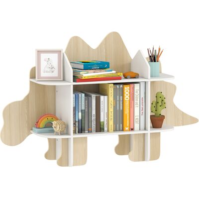 OEM Bibliothèque Rangement Enfant 6 Compartiments Jouets Livres 120x28x72,2 Cm Bois Naturel - Publicité OEM Bibliothèque Rangement Enfant 6 Compartiments Jouets Livres 120x28x72,2 Cm Bois Naturel - Publicité