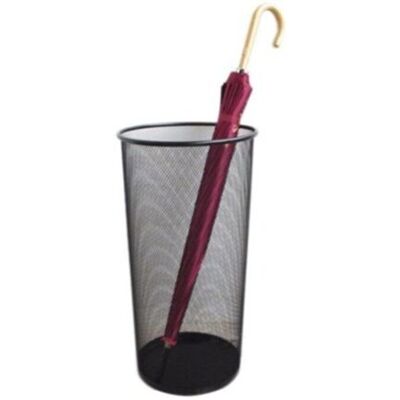 OEM Porte-parapluie, Porte-parapluie En Métal Noir Avec Maille Ronde, Support De Canne En Métal, Entrée, Maison, Bureau, Rangement - Publicité OEM Porte-parapluie, Porte-parapluie En Métal Noir Avec Maille Ronde, Support De Canne En Métal, Entrée, Maison, Bureau, Rangement - Publicité