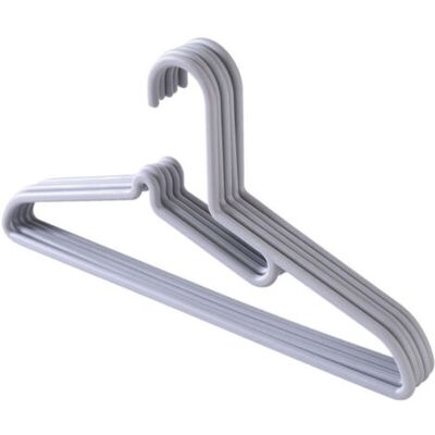 ABYSSE 10 Pièces De Cintres Simples-gris - Publicité ABYSSE 10 Pièces De Cintres Simples-gris - Publicité