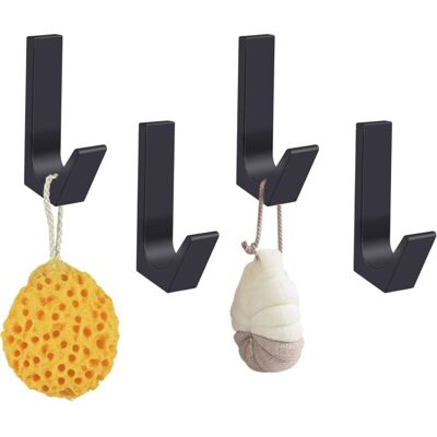 OEM Crochet Autocollant Pour Manteaux Et Serviettes, Porte Manteau Sans Perçage, Organiseur Salle De Bain, Aluminium - Publicité OEM Crochet Autocollant Pour Manteaux Et Serviettes, Porte Manteau Sans Perçage, Organiseur Salle De Bain, Aluminium - Publicité