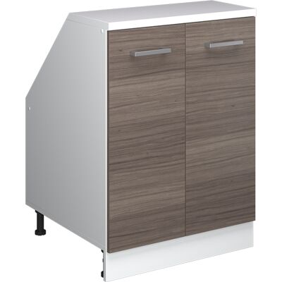 Meuble De Rangement Sous Pente Rion, Gris Noble, 60x81.6cm 2 Portes, 60 Cm De Profondeur, Vicco - Publicité Meuble De Rangement Sous Pente Rion, Gris Noble, 60x81.6cm 2 Portes, 60 Cm De Profondeur, Vicco - Publicité