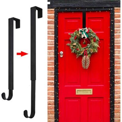 OEM Crochet De Porte Multifonctionnel - Idéal Pour Les Couronnes Et Décorations De Noël - Installation Sans Perçage - Publicité OEM Crochet De Porte Multifonctionnel - Idéal Pour Les Couronnes Et Décorations De Noël - Installation Sans Perçage - Publicité