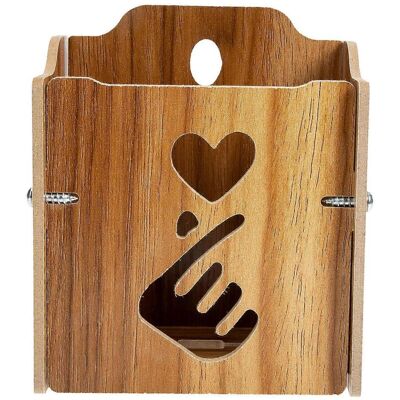LISATR Support Mural Pour Télécommande, Support De Rangement Pour Téléphone, Organisateur Mural-11x9.1cm - Publicité LISATR Support Mural Pour Télécommande, Support De Rangement Pour Téléphone, Organisateur Mural-11x9.1cm - Publicité