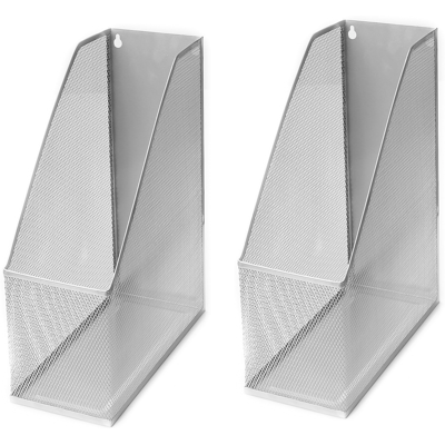 ALVIOR Support Pour Revues - En Acier Maille - Large - Pour Bureau Ou Étagère - Capacité Multiples Documents - 1 Pièce - Publicité ALVIOR Support Pour Revues - En Acier Maille - Large - Pour Bureau Ou Étagère - Capacité Multiples Documents - 1 Pièce - Publicité