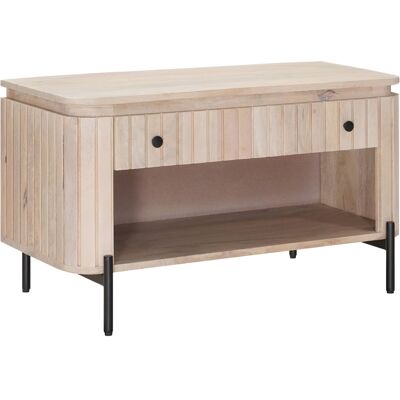Banc À Chaussures Avec Tiroir Avec Étagère 85 X 37 X 48 Cm Vidaxl - Publicité Banc À Chaussures Avec Tiroir Avec Étagère 85 X 37 X 48 Cm Vidaxl - Publicité