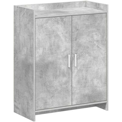 Cabinet À Chaussures Avec Stockage Gris Béton 73,5 X 36 X 92 Cm Vidaxl - Publicité Cabinet À Chaussures Avec Stockage Gris Béton 73,5 X 36 X 92 Cm Vidaxl - Publicité