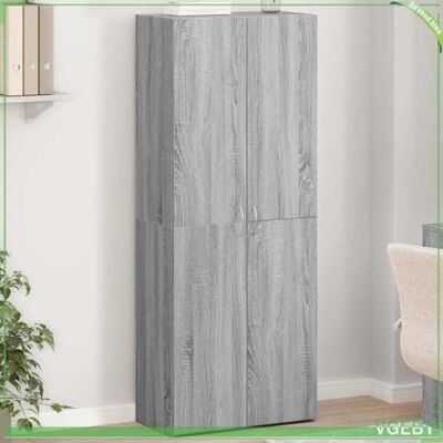 OEM Armoire De Classement - 3276649 - Sonoma Gris - Bois D'Ingénierie - 60 X 32 X 153 Cm - Publicité OEM Armoire De Classement - 3276649 - Sonoma Gris - Bois D'Ingénierie - 60 X 32 X 153 Cm - Publicité