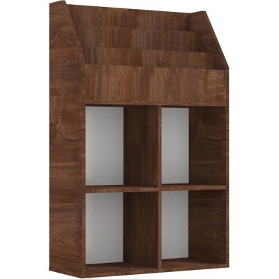 Maison Exclusive - Porte-revue Pour Enfants Chêne Marron 71x30x114 Cm - Publicité Maison Exclusive - Porte-revue Pour Enfants Chêne Marron 71x30x114 Cm - Publicité