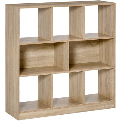 ACKERMAN Étagère À Livres, Naturel, 3 Niveaux, Étagère De Rangement Pour Bureau Et Salon, 97,5x30x100cm, Étagère D'Exposition Élégante - Publicité ACKERMAN Étagère À Livres, Naturel, 3 Niveaux, Étagère De Rangement Pour Bureau Et Salon, 97,5x30x100cm, Étagère D'Exposition Élégante - Publicité