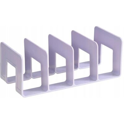 OEM Serre-livres En Acrylique, Étagères À Classeur Rigide, Étagères De Penderie, Violet - Publicité OEM Serre-livres En Acrylique, Étagères À Classeur Rigide, Étagères De Penderie, Violet - Publicité