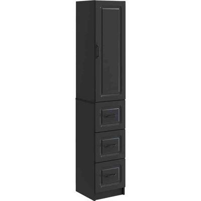 Ensemble De Meubles 2 Pcs Noir 33 X 34,5 X 87 Cm Vidaxl - Publicité Ensemble De Meubles 2 Pcs Noir 33 X 34,5 X 87 Cm Vidaxl - Publicité