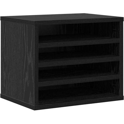 DESIGN IN Organiseur De Bureau Chêne Noir 36 X 26 X 29,5 Cm - Publicité DESIGN IN Organiseur De Bureau Chêne Noir 36 X 26 X 29,5 Cm - Publicité