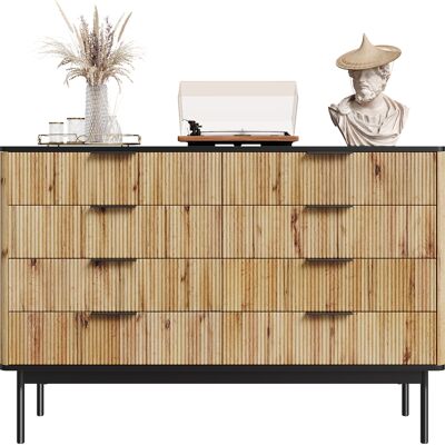 ACKERMAN Buffets, Armoires, Meubles De Rangement, Commodes Modernes, Adaptés Au Salon/salle À Manger/entrée, 120 X 39,5 X 80 Cm (l/h/p) - Publicité ACKERMAN Buffets, Armoires, Meubles De Rangement, Commodes Modernes, Adaptés Au Salon/salle À Manger/entrée, 120 X 39,5 X 80 Cm (l/h/p) - Publicité