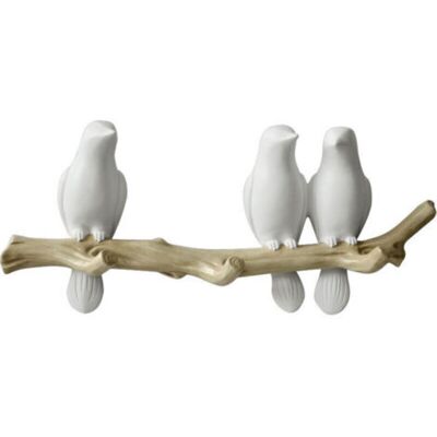 Scotch Patère, Patère Ornamental-3 Oiseaux,de - Publicité Scotch Patère, Patère Ornamental-3 Oiseaux,de - Publicité