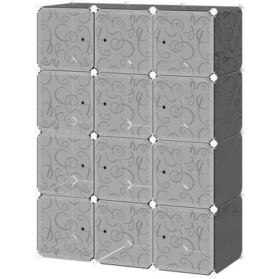 OEM Système D'Étagères À Monter Soi-même Pour Dressing, Composé De 2 Grands Cubes Et 9 Petits, Étagère Cubique À Monter Soi-même, Range-chaussures, Étagère De Rangement Pour Livres Et Jouets, Noir, 111 X - Publicité OEM Système D'Étagères À Monter Soi-même Pour Dressing, Composé De 2 Grands Cubes Et 9 Petits, Étagère Cubique À Monter Soi-même, Range-chaussures, Étagère De Rangement Pour Livres Et Jouets, Noir, 111 X - Publicité