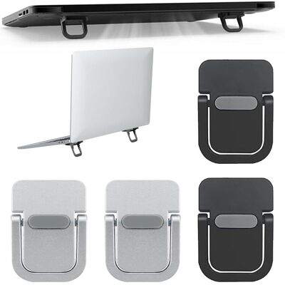 OEM Lot De 4 Rehausseurs De Clavier, Supports Invisibles Auto-adhésifs, Pieds Pliables En Silicone, Pour Ordinateur Portable - Publicité OEM Lot De 4 Rehausseurs De Clavier, Supports Invisibles Auto-adhésifs, Pieds Pliables En Silicone, Pour Ordinateur Portable - Publicité