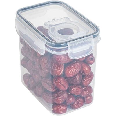 OEM Boîtes De Rangement Simples, Hermétiques Et Transparentes, Résistantes À L'Humidité Et À La Mise Sous Vide, Avec Couvercles, Empilables, Pour La Cuisine (1400 Ml) - Rapanda - Publicité OEM Boîtes De Rangement Simples, Hermétiques Et Transparentes, Résistantes À L'Humidité Et À La Mise Sous Vide, Avec Couvercles, Empilables, Pour La Cuisine (1400 Ml) - Rapanda - Publicité