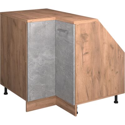 Meuble De Rangement Sous Pente Armoire D'Angle Rion, Béton, 75.6x81.6cm 1 Porte, 60 Cm De Profondeur, Vicco - Publicité Meuble De Rangement Sous Pente Armoire D'Angle Rion, Béton, 75.6x81.6cm 1 Porte, 60 Cm De Profondeur, Vicco - Publicité
