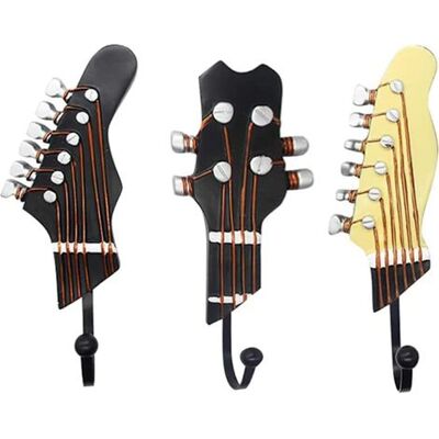 OEM Crochets Porte-manteaux En Résine (lot De 3), Crochets Vintage En Forme De Guitare, Porte-manteau Mural Vintage - Publicité OEM Crochets Porte-manteaux En Résine (lot De 3), Crochets Vintage En Forme De Guitare, Porte-manteau Mural Vintage - Publicité