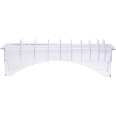OEM Boîte De Rangement Pour Peignes De Positionnement De Tondeuse À Cheveux, Étui Organisateur De Peignes À 10 Emplacements - Publicité OEM Boîte De Rangement Pour Peignes De Positionnement De Tondeuse À Cheveux, Étui Organisateur De Peignes À 10 Emplacements - Publicité