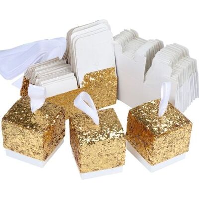 FANGMEDIA Boîte À Bonbons En Papier Pœilleté, Boîte Cadeau À Pœillettes Pour Mariage, Boîte Cadeau Pour Fête Créative En Papier-doré 25 Pièces-fei Yu - Publicité FANGMEDIA Boîte À Bonbons En Papier Pœilleté, Boîte Cadeau À Pœillettes Pour Mariage, Boîte Cadeau Pour Fête Créative En Papier-doré 25 Pièces-fei Yu - Publicité