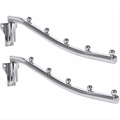 OEM (38cm)rabattable Pliant Cintre Mural Pour Vêtements, 2 Pcs Acier Porte-manteaux Pliant Mural Suspendus Support Vêtements Avec Bras Oscillant Pour Chambre Salon Bal - Publicité OEM (38cm)rabattable Pliant Cintre Mural Pour Vêtements, 2 Pcs Acier Porte-manteaux Pliant Mural Suspendus Support Vêtements Avec Bras Oscillant Pour Chambre Salon Bal - Publicité