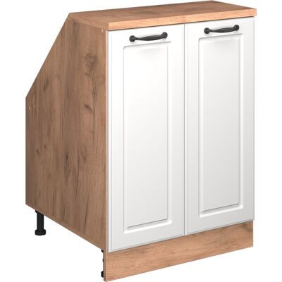 Meuble De Rangement Sous Pente Rion, Blanc Campagne, 60x81.6cm 2 Portes, 60 Cm De Profondeur, Vicco - Publicité Meuble De Rangement Sous Pente Rion, Blanc Campagne, 60x81.6cm 2 Portes, 60 Cm De Profondeur, Vicco - Publicité