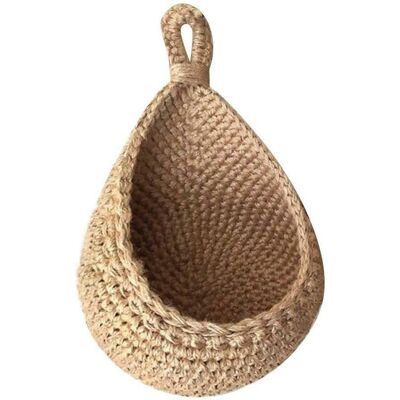 GRASSLIN 1 Panier Suspendu, Corde Coton, Tissé Main, Design Aéré, Rangement Légumes Fruits, Pour Cuisine Salon - Publicité GRASSLIN 1 Panier Suspendu, Corde Coton, Tissé Main, Design Aéré, Rangement Légumes Fruits, Pour Cuisine Salon - Publicité