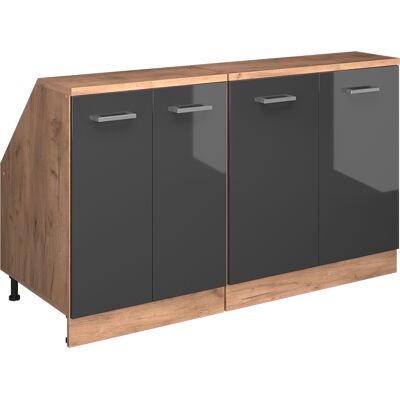 Ensembles De Meuble De Rangement Sous Pente Rion, Anthracite Haute Brillance, 140cm Lot De 2 Caissons 60 Cm De Profondeur, Vicco - Publicité Ensembles De Meuble De Rangement Sous Pente Rion, Anthracite Haute Brillance, 140cm Lot De 2 Caissons 60 Cm De Profondeur, Vicco - Publicité