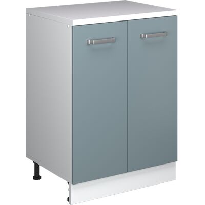 Armoire D'Extension Rion, Bleu-gris/blanc, 60x46cm Sans Pente Avec 2 Portes, Vicco - Publicité Armoire D'Extension Rion, Bleu-gris/blanc, 60x46cm Sans Pente Avec 2 Portes, Vicco - Publicité