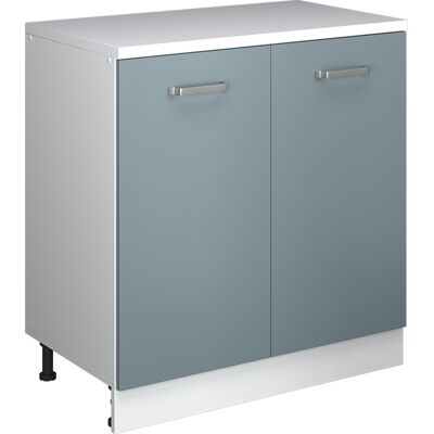 Armoire D'Extension Rion, Bleu-gris/blanc, 80x46cm Sans Pente Avec 2 Portes, Vicco - Publicité Armoire D'Extension Rion, Bleu-gris/blanc, 80x46cm Sans Pente Avec 2 Portes, Vicco - Publicité
