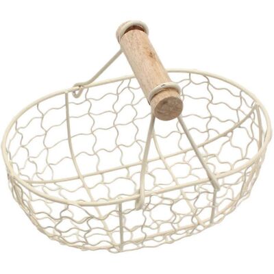 LISATR Panier De Rangement Créatif Pour Cuisine, Panier À Fruits, Panier À Pain, Organisateur De Bureau (beige)-18.00x12.00x6.50cm-beige - Publicité LISATR Panier De Rangement Créatif Pour Cuisine, Panier À Fruits, Panier À Pain, Organisateur De Bureau (beige)-18.00x12.00x6.50cm-beige - Publicité