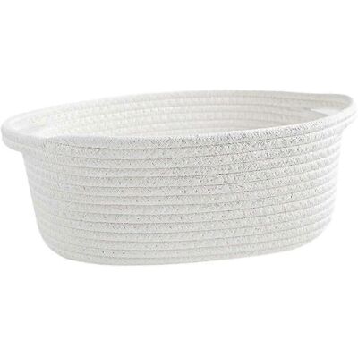 LEDE Petit Panier Tressé Avec Sacs Cadeaux Et Rubans, Joli Panier Cadeau Pour Bébé, Livraison Rapide, Blanc - Publicité LEDE Petit Panier Tressé Avec Sacs Cadeaux Et Rubans, Joli Panier Cadeau Pour Bébé, Livraison Rapide, Blanc - Publicité