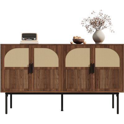 ACKERMAN Buffet Moderne Et Simple, Meuble De Rangement Buffet Pour Salon, 140l X 40l X 80h (cm) - Publicité ACKERMAN Buffet Moderne Et Simple, Meuble De Rangement Buffet Pour Salon, 140l X 40l X 80h (cm) - Publicité