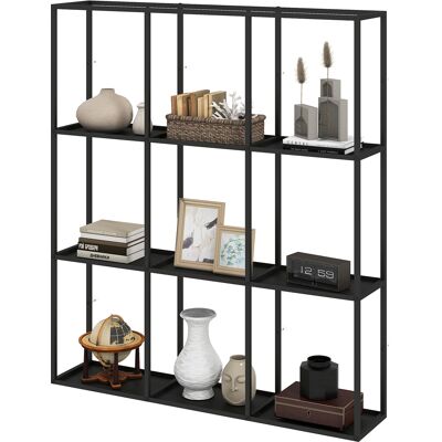 OEM Étagère Murale Industrielle À 9 Compartiments, En Métal, Idéale Pour Les Objets De Collection Et La Décoration Intérieure, Noire. Publicité OEM Étagère Murale Industrielle À 9 Compartiments, En Métal, Idéale Pour Les Objets De Collection Et La Décoration Intérieure, Noire. Publicité